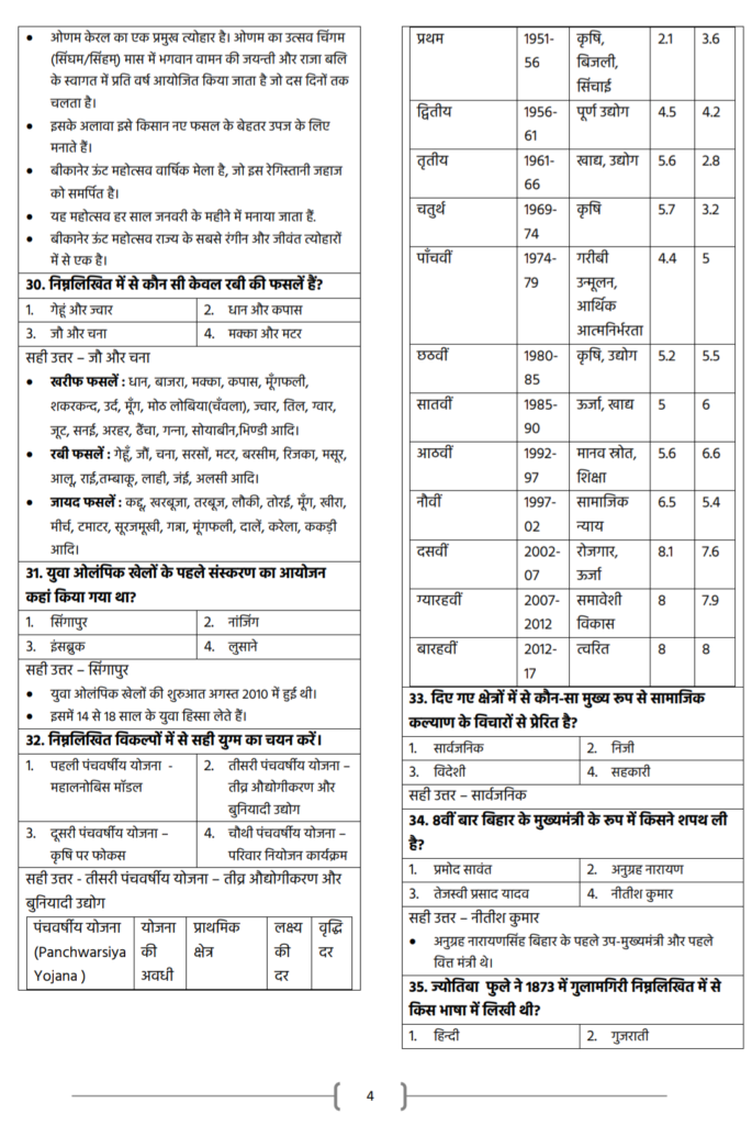 500+ Static GK Questions for SSC GD 2025 Exam » SSCGDQuiz.com